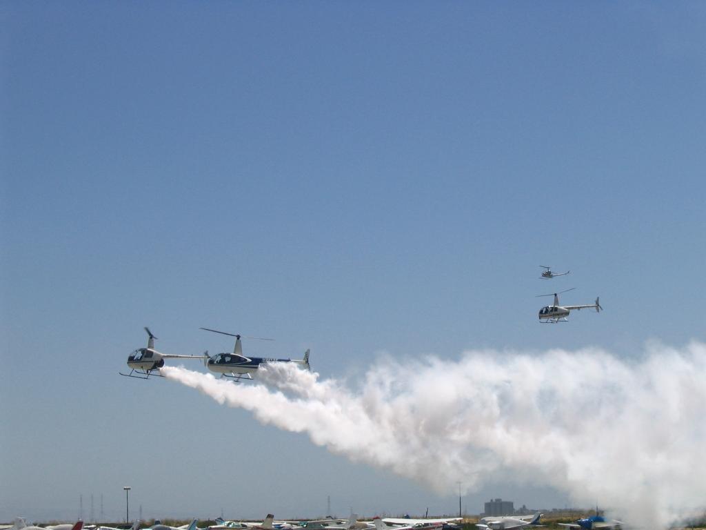 Showcopters and Hiller UH-12 