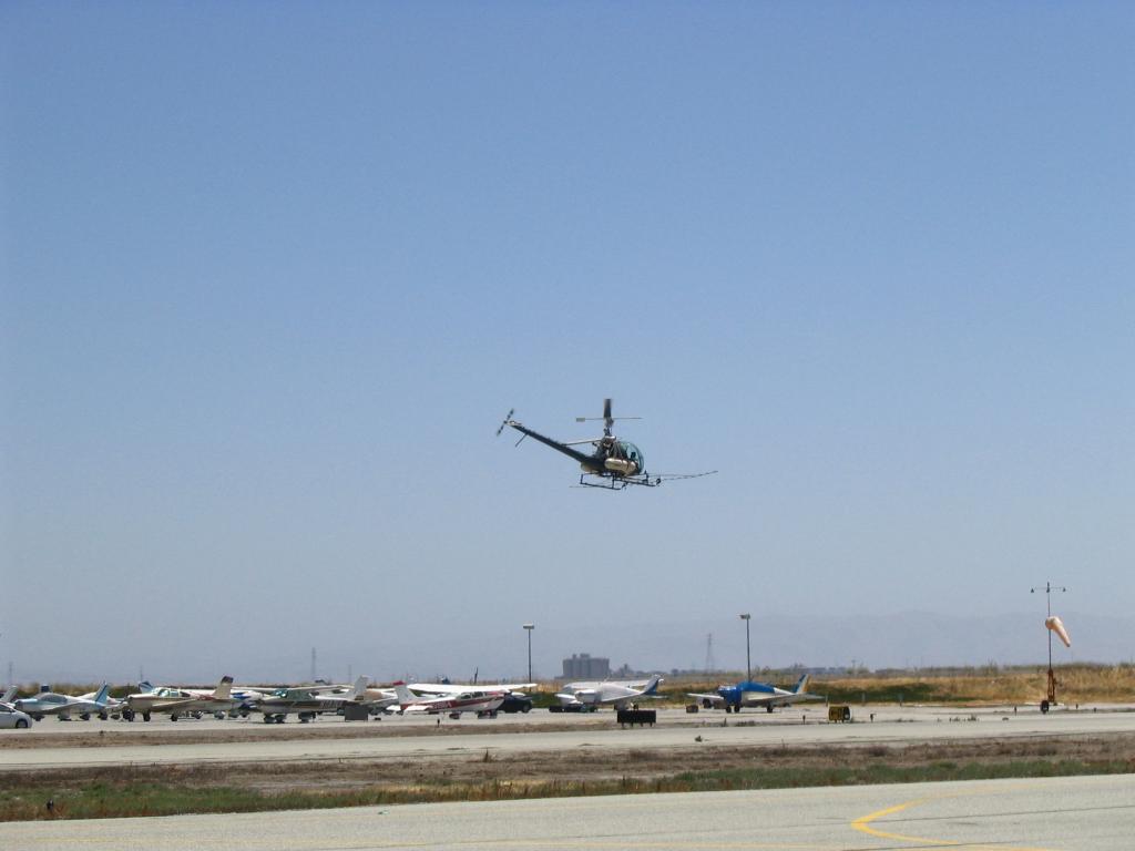 Bell 47 crop duster