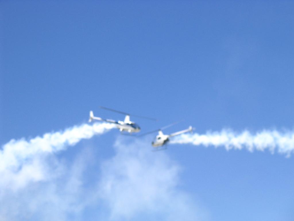 Showcopters R44 and R22